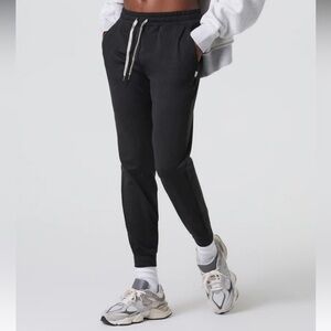 Vuori Black Slim-Fit Joggers with Tapered Leg